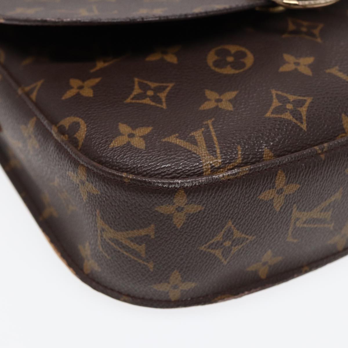 LOUIS VUITTON Monogram Saint Cloud GM Shoulder Bag M51242 LV Auth ep5260