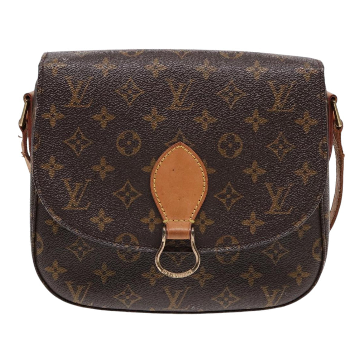 LOUIS VUITTON Monogram Saint Cloud GM Shoulder Bag M51242 LV Auth ep5260