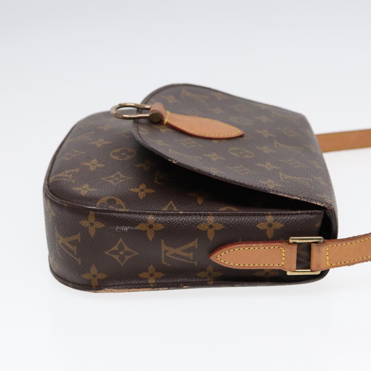 LOUIS VUITTON Monogram Saint Cloud GM Shoulder Bag M51242 LV Auth ep5260