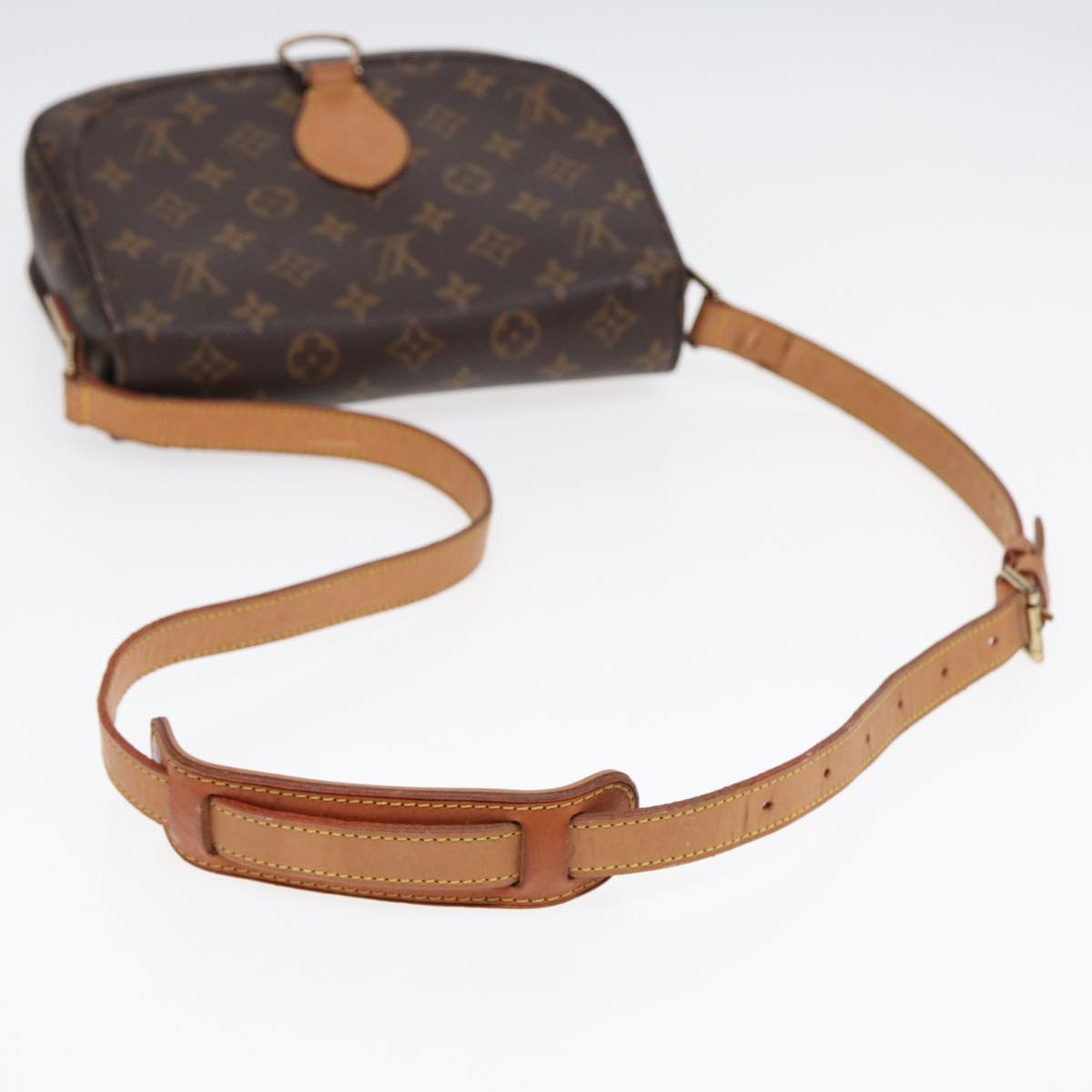 LOUIS VUITTON Monogram Saint Cloud GM Shoulder Bag M51242 LV Auth ep5260