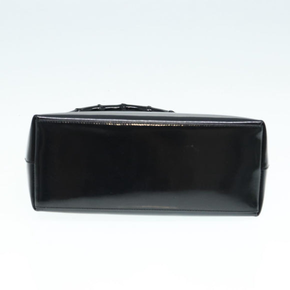 GUCCI Bamboo Hand Bag Leather Brown Silver 001 2046 3007 Auth ep5265