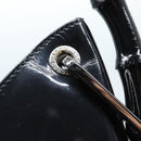 GUCCI Bamboo Hand Bag Leather Brown Silver 001 2046 3007 Auth ep5265-18