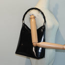 GUCCI Bamboo Hand Bag Leather Brown Silver 001 2046 3007 Auth ep5265-24