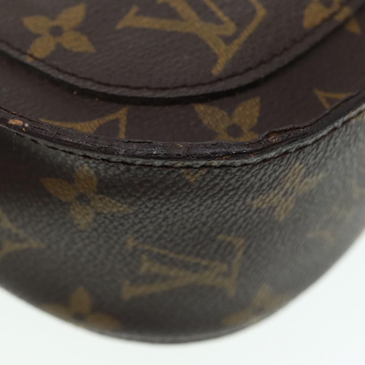 LOUIS VUITTON Monogram Saint Cloud GM Shoulder Bag M51242 LV Auth ep5269