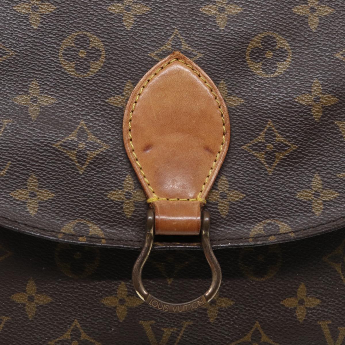 LOUIS VUITTON Monogram Saint Cloud GM Shoulder Bag M51242 LV Auth ep5269