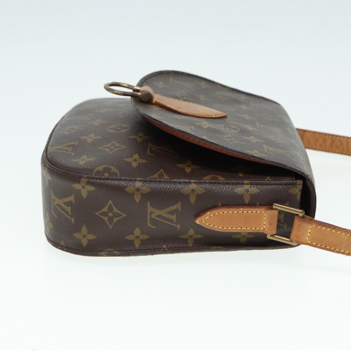 LOUIS VUITTON Monogram Saint Cloud GM Shoulder Bag M51242 LV Auth ep5269