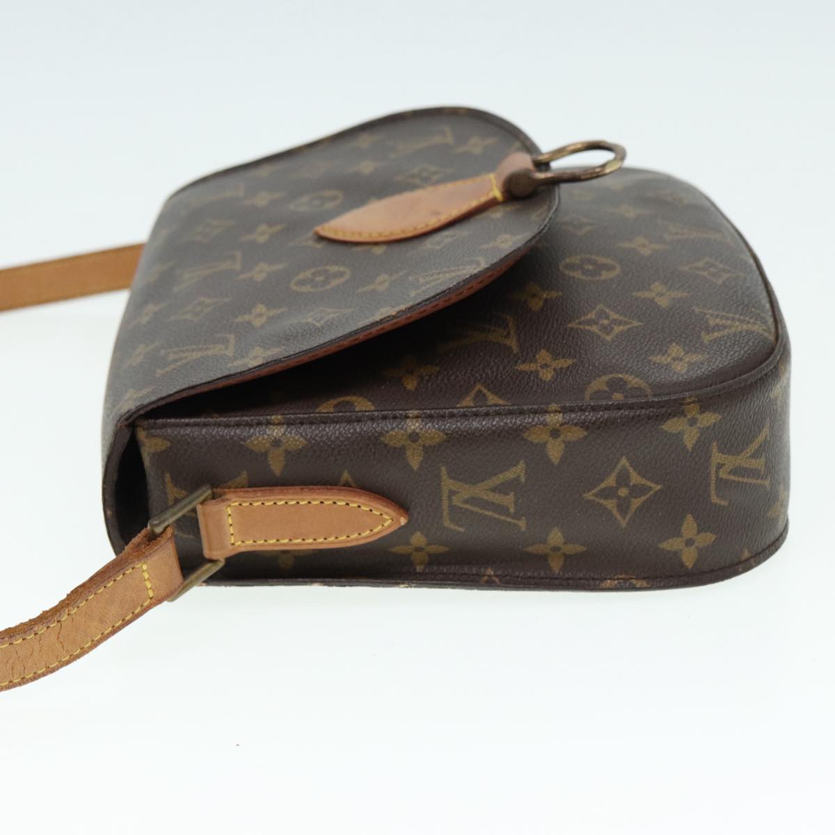 LOUIS VUITTON Monogram Saint Cloud GM Shoulder Bag M51242 LV Auth ep5269