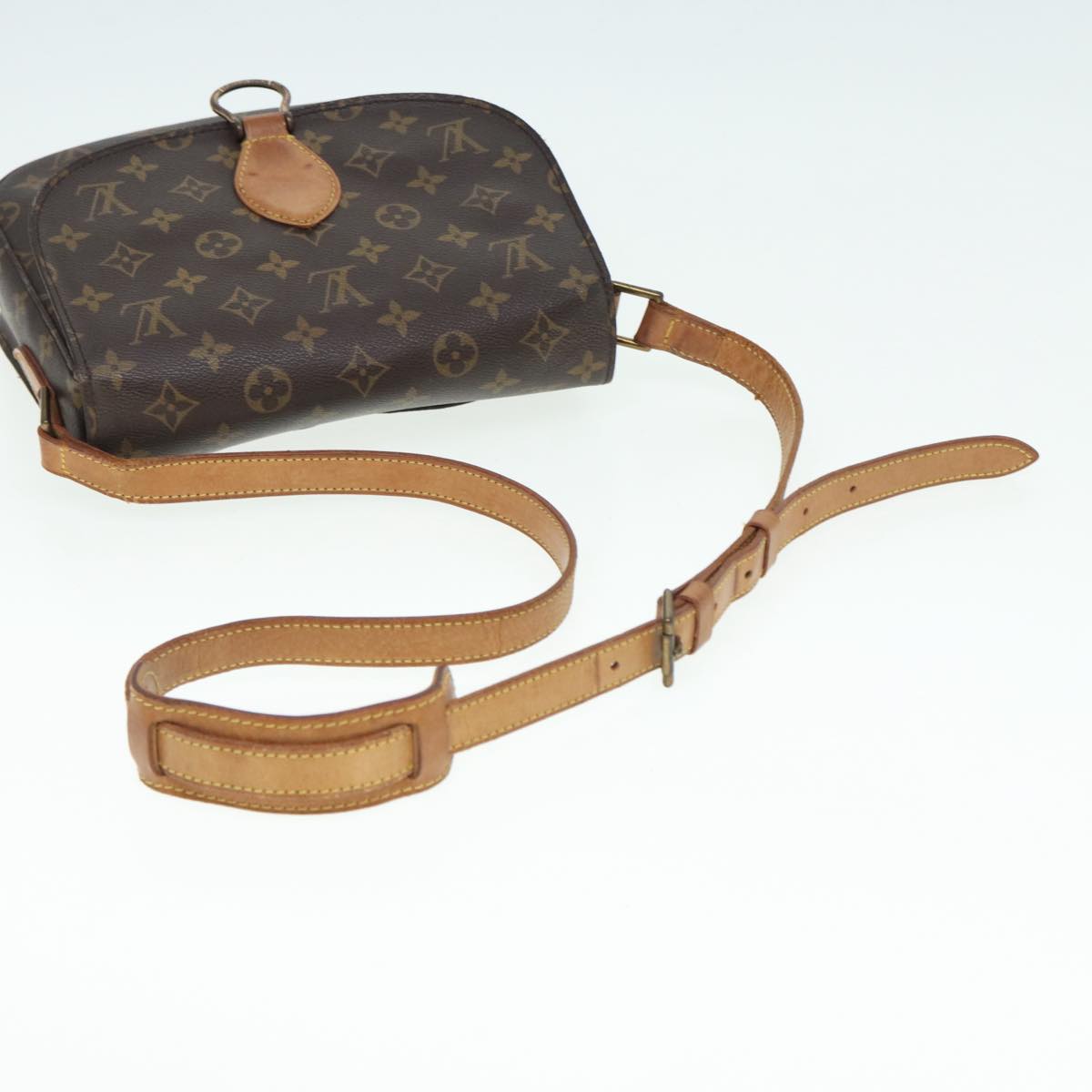 LOUIS VUITTON Monogram Saint Cloud GM Shoulder Bag M51242 LV Auth ep5269