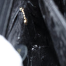 GUCCI Bamboo Hand Bag Leather Black Gold 002 1186 0259 Auth ep5273-16