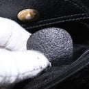 GUCCI Bamboo Hand Bag Leather Black Gold 002 1186 0259 Auth ep5273-27