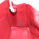 Christian Dior Hand Bag Leather 2way Silver White Auth ep5275SAV-20