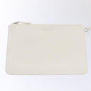 Christian Dior Hand Bag Leather 2way Silver White Auth ep5275SAV-25
