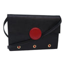 LOUIS VUITTON Epi Hublot Shoulder Bag Black Red M52557 LV Auth ep5278-1