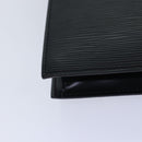 LOUIS VUITTON Epi Hublot Shoulder Bag Black Red M52557 LV Auth ep5278-17