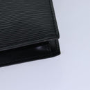 LOUIS VUITTON Epi Hublot Shoulder Bag Black Red M52557 LV Auth ep5278-8