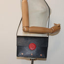 LOUIS VUITTON Epi Hublot Shoulder Bag Black Red M52557 LV Auth ep5278-22