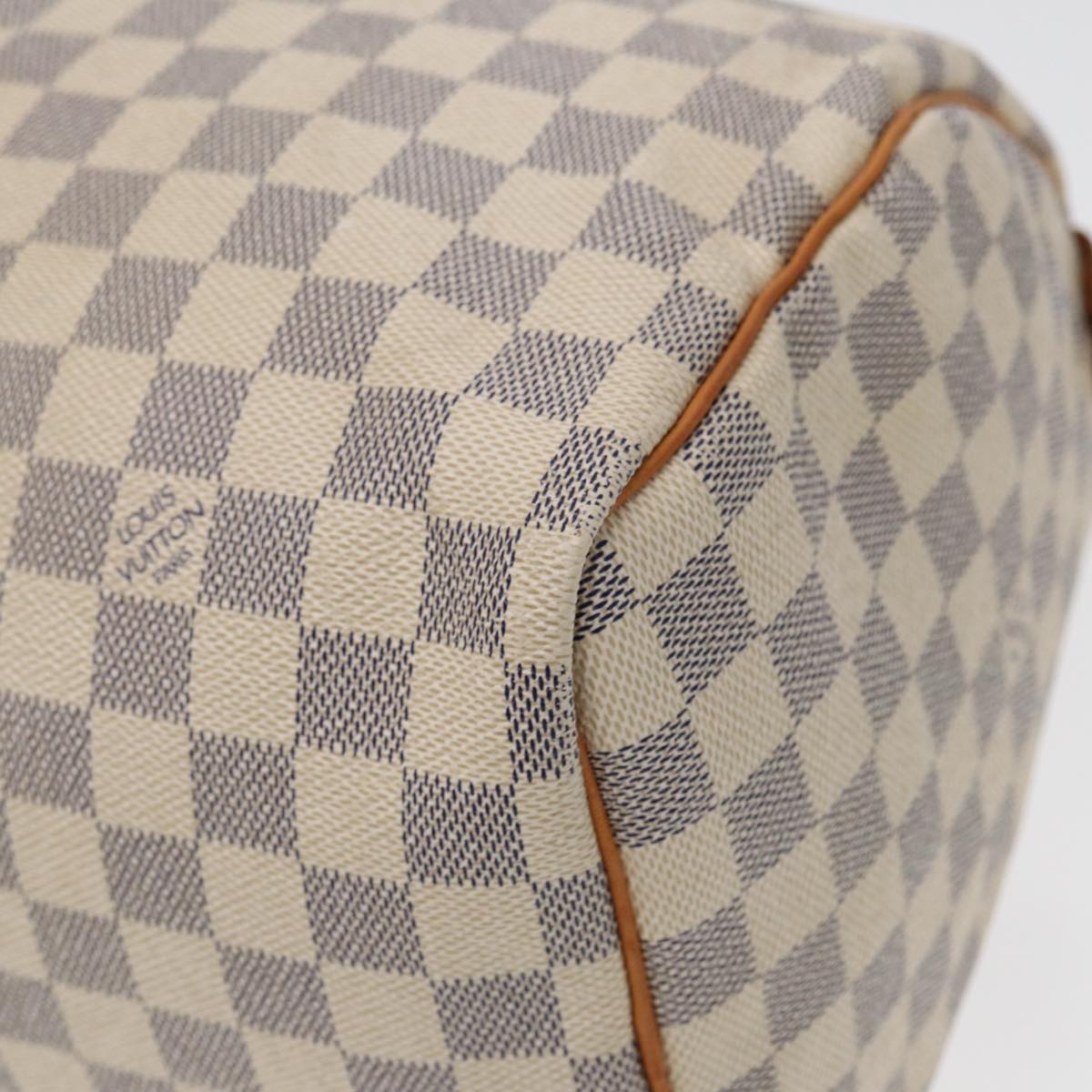 LOUIS VUITTON Damier Azur Speedy 30 Hand Bag N41533 LV Auth ep5280