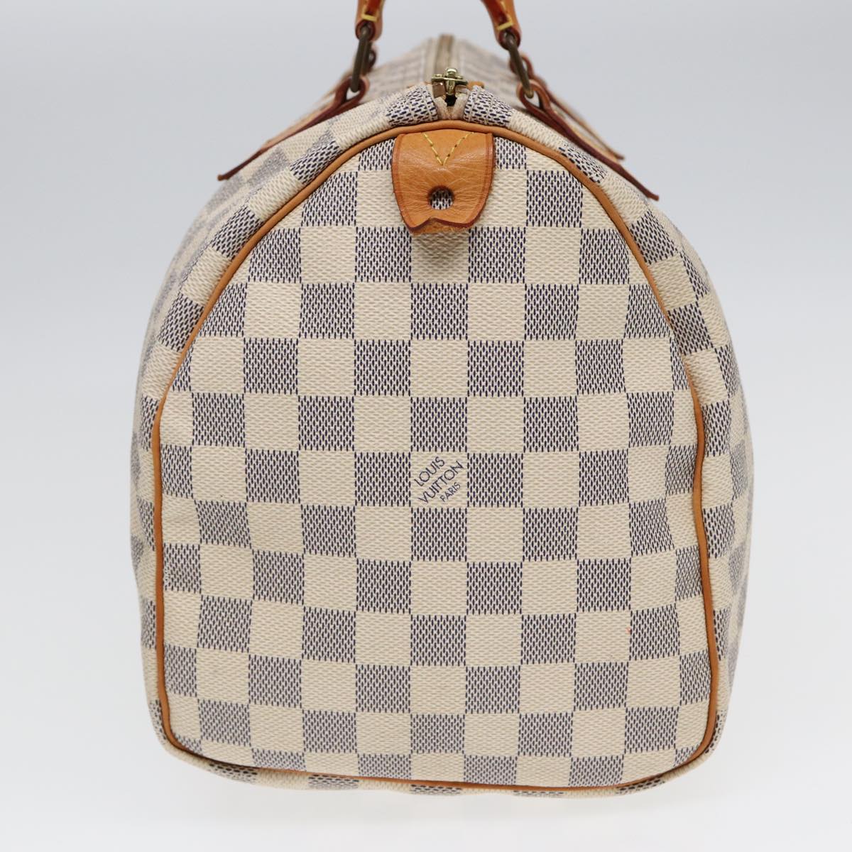 LOUIS VUITTON Damier Azur Speedy 30 Hand Bag N41533 LV Auth ep5280