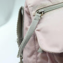 PRADA Shoulder Bag Nylon Pink Silver Auth ep5304-19
