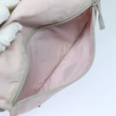 PRADA Shoulder Bag Nylon Pink Silver Auth ep5304-20