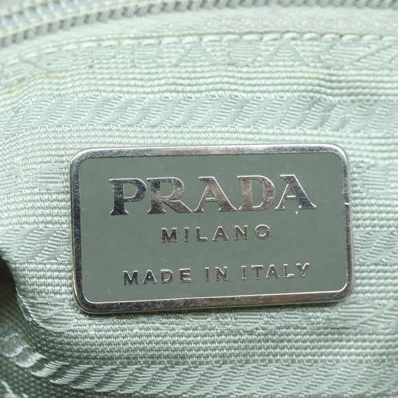 PRADA Shoulder Bag Nylon Pink Silver Auth ep5304