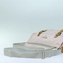 PRADA Shoulder Bag Nylon Pink Silver Auth ep5304-7