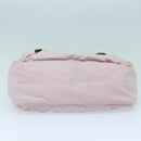 PRADA Shoulder Bag Nylon Pink Silver Auth ep5304-5