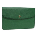 LOUIS VUITTON Epi Montaigne 27 Clutch Bag Green M52654 LV Auth ep5317-1