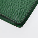 LOUIS VUITTON Epi Montaigne 27 Clutch Bag Green M52654 LV Auth ep5317-15