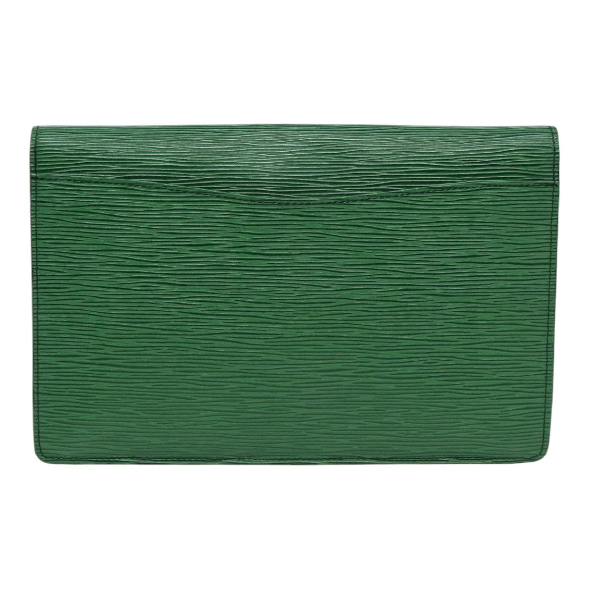 LOUIS VUITTON Epi Montaigne 27 Clutch Bag Green M52654 LV Auth ep5317 - 0