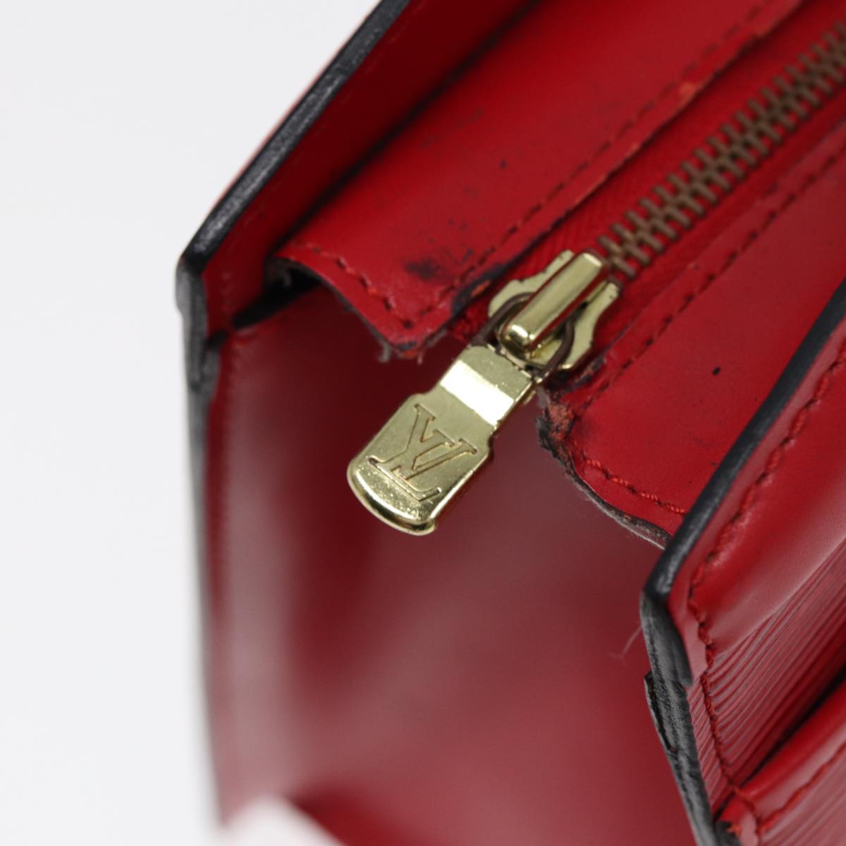 LOUIS VUITTON Epi Riviera Hand Bag Red M48187 LV Auth ep5349