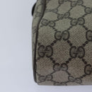 GUCCI GG Supreme Web Sherry Line Clutch Bag Beige Gold 32 014 3553 Auth ep5355-15