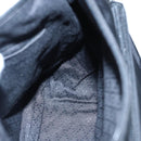 GUCCI Bamboo Hand Bag Nylon Black Silver 000 0509 Auth ep5387-19