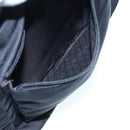 GUCCI Bamboo Hand Bag Nylon Black Silver 000 0509 Auth ep5387-23