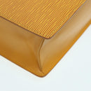 LOUIS VUITTON Epi Sac Plat Hand Bag Yellow M52079 LV Auth ep5391-15