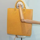 LOUIS VUITTON Epi Sac Plat Hand Bag Yellow M52079 LV Auth ep5391-21