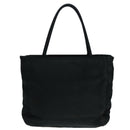 PRADA Hand Bag Nylon Black Silver Auth ep5402-2