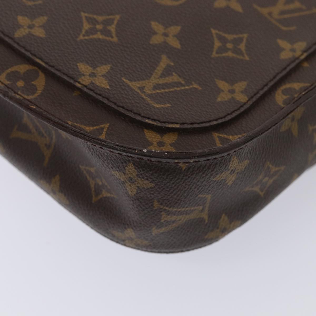 LOUIS VUITTON Monogram Saint Cloud GM Shoulder Bag M51242 LV Auth ep5403