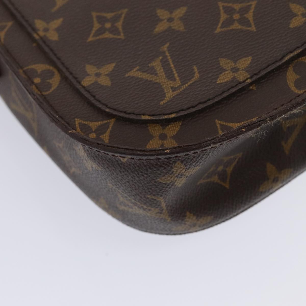 LOUIS VUITTON Monogram Saint Cloud GM Shoulder Bag M51242 LV Auth ep5403