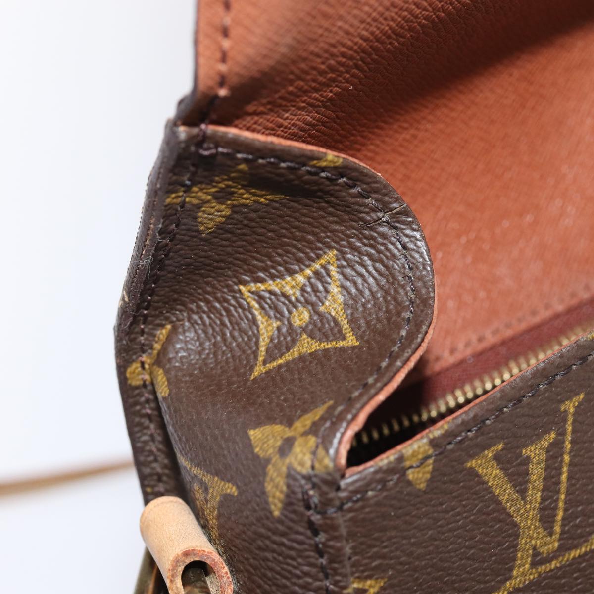 LOUIS VUITTON Monogram Saint Cloud GM Shoulder Bag M51242 LV Auth ep5403