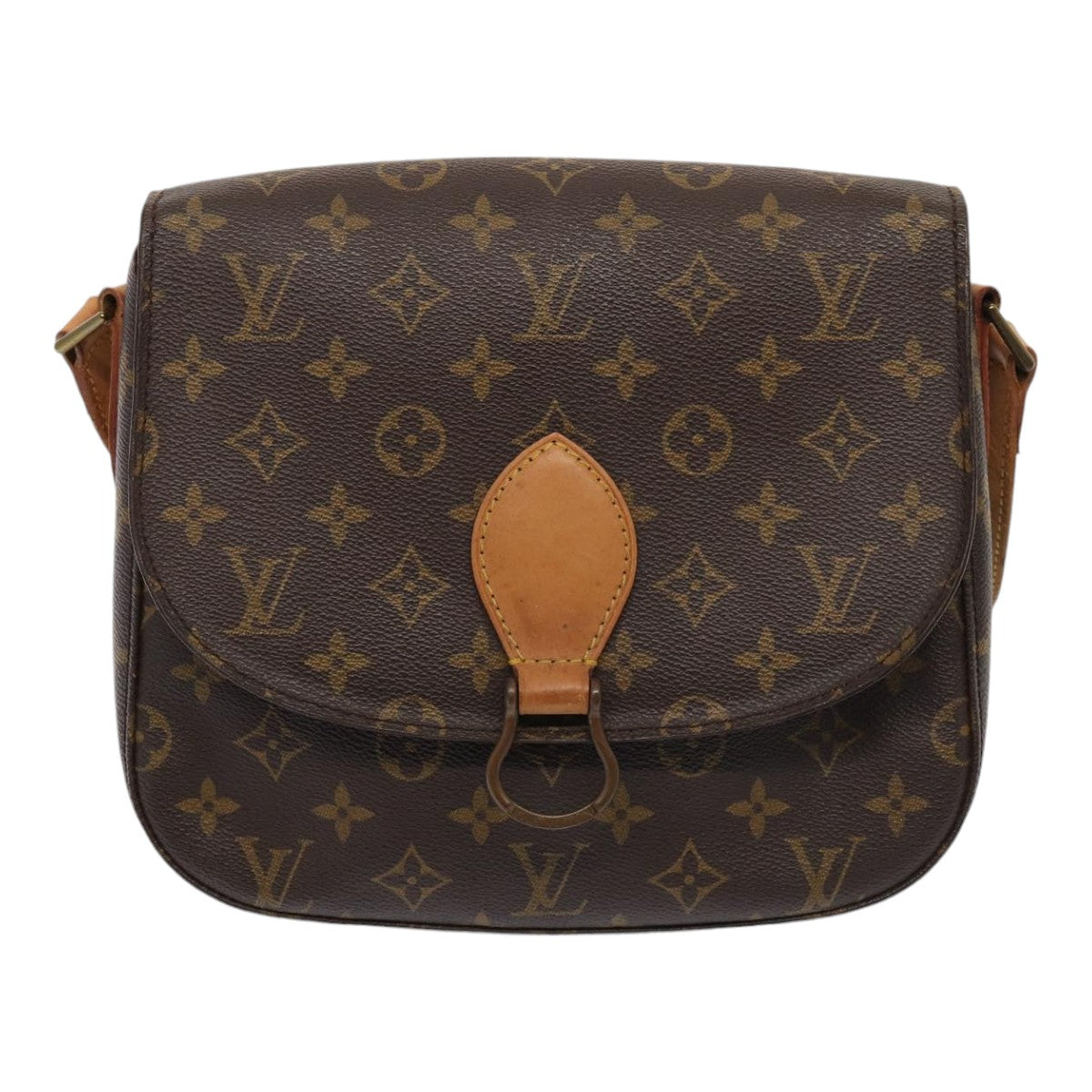 LOUIS VUITTON Monogram Saint Cloud GM Shoulder Bag M51242 LV Auth ep5403