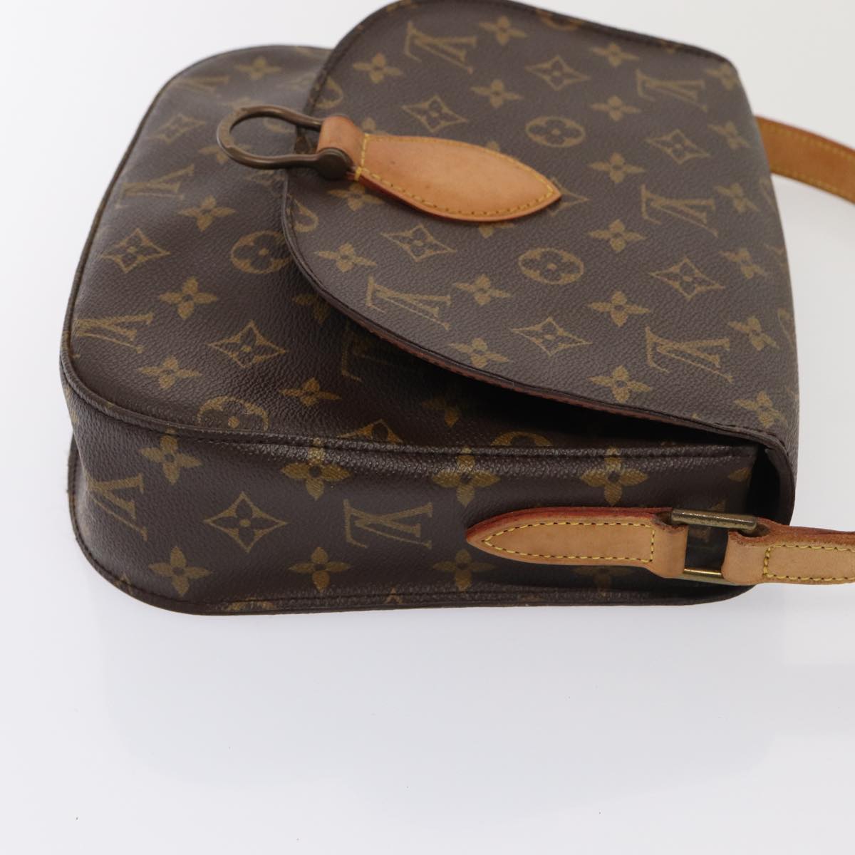 LOUIS VUITTON Monogram Saint Cloud GM Shoulder Bag M51242 LV Auth ep5403