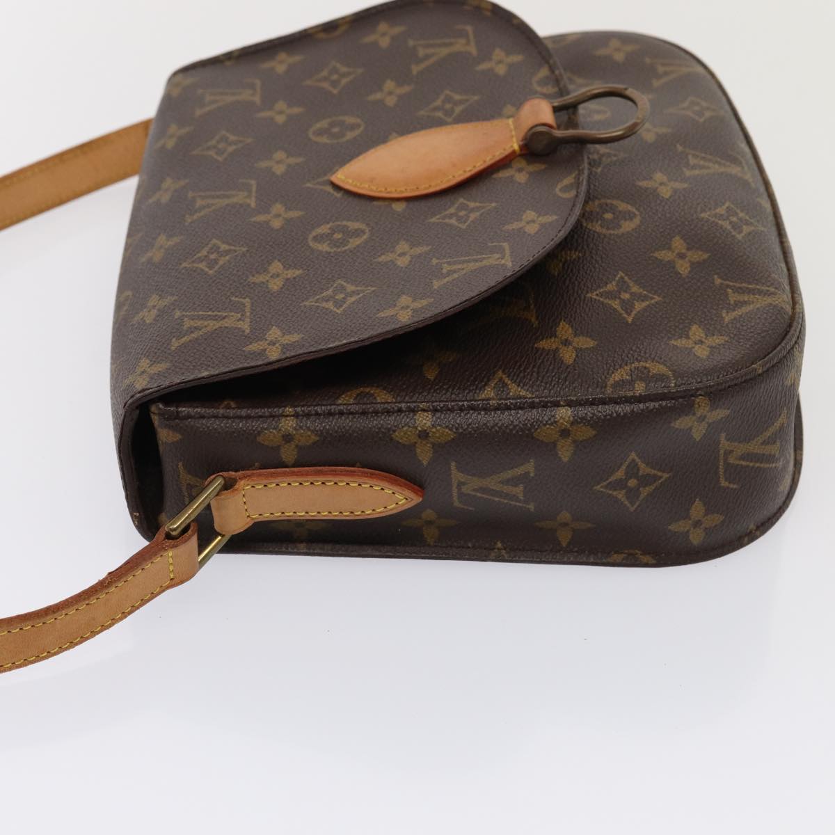 LOUIS VUITTON Monogram Saint Cloud GM Shoulder Bag M51242 LV Auth ep5403