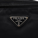 PRADA Shoulder Bag Nylon Black Silver Auth ep5415-18