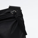 PRADA Shoulder Bag Nylon Black Silver Auth ep5415-10