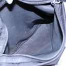 PRADA Shoulder Bag Nylon Black Silver Auth ep5415-11
