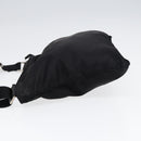 PRADA Shoulder Bag Nylon Black Silver Auth ep5415-4
