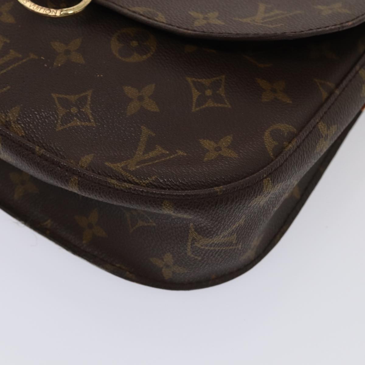 LOUIS VUITTON Monogram Saint Cloud GM Shoulder Bag M51242 LV Auth ep5422