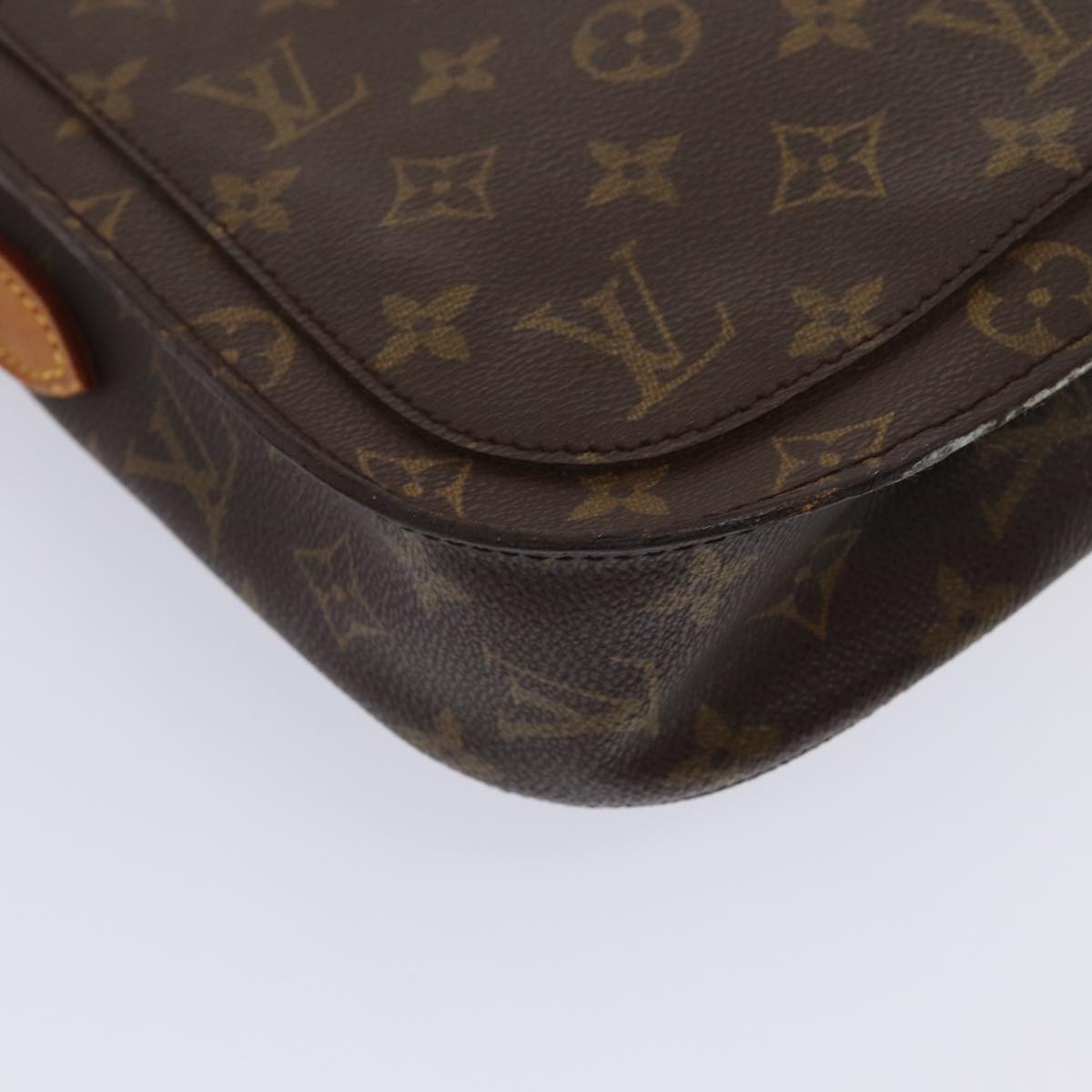 LOUIS VUITTON Monogram Saint Cloud GM Shoulder Bag M51242 LV Auth ep5422