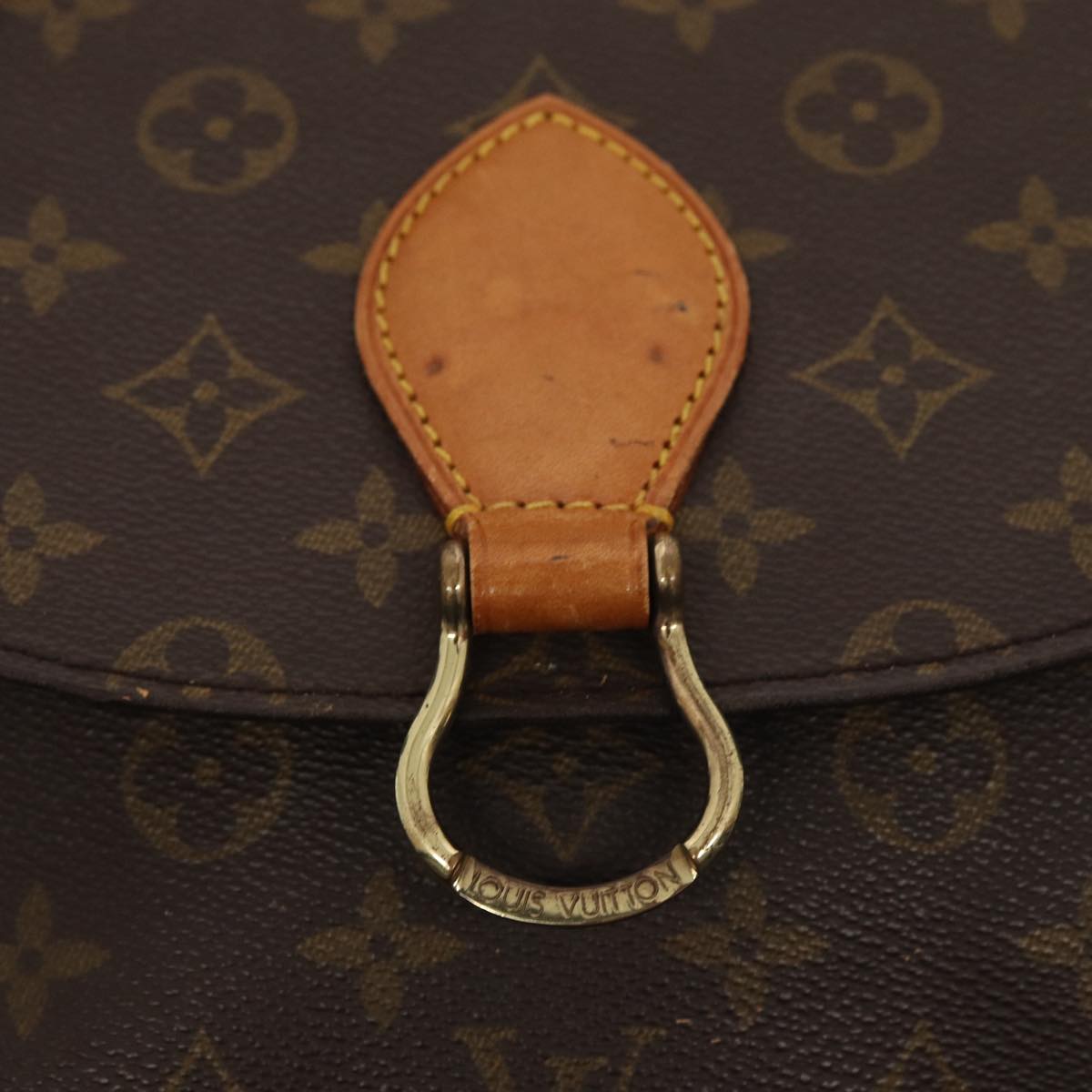 LOUIS VUITTON Monogram Saint Cloud GM Shoulder Bag M51242 LV Auth ep5422